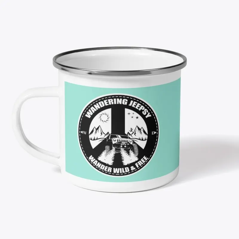 Wander Wild & Free Camping Mug